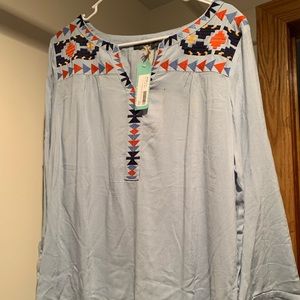 Stitch Fix THML Woburn Embroidered Blouse